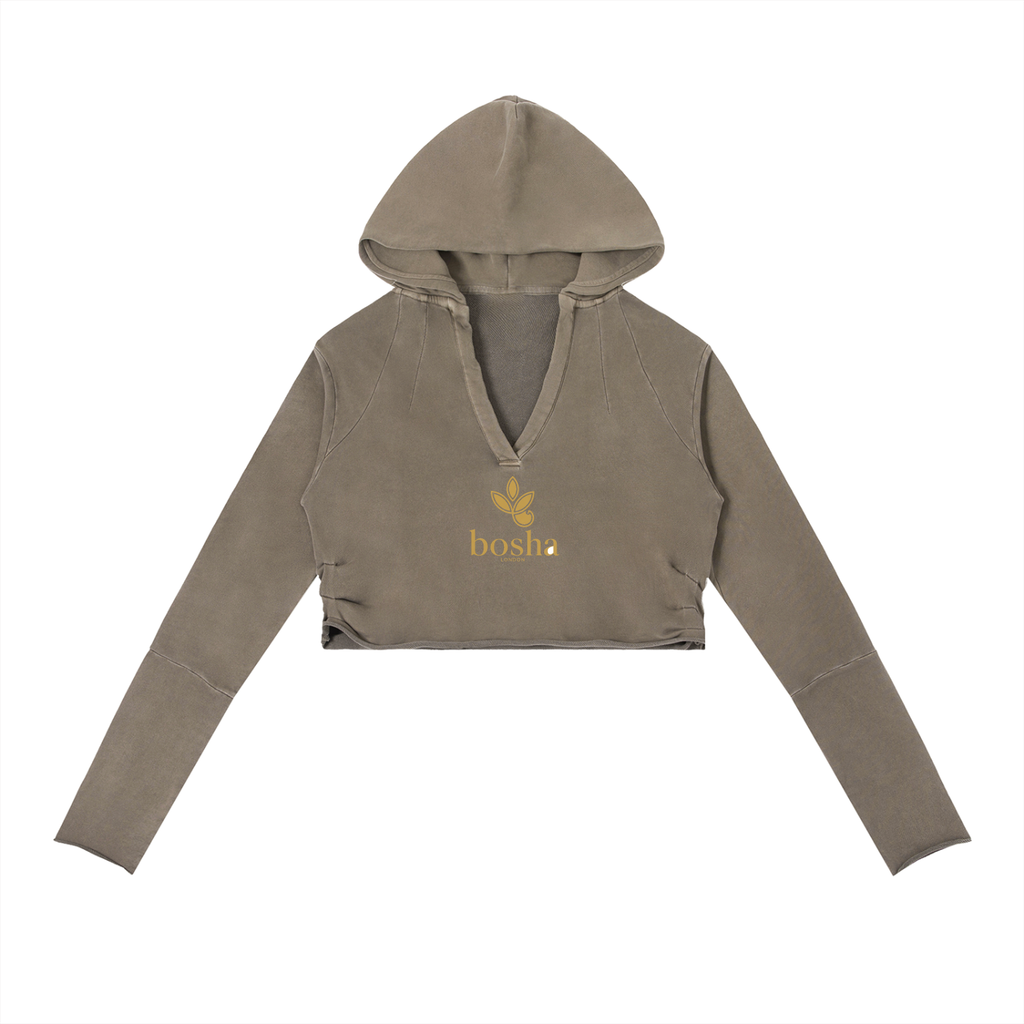 Bosha Raw Edge Hoodie