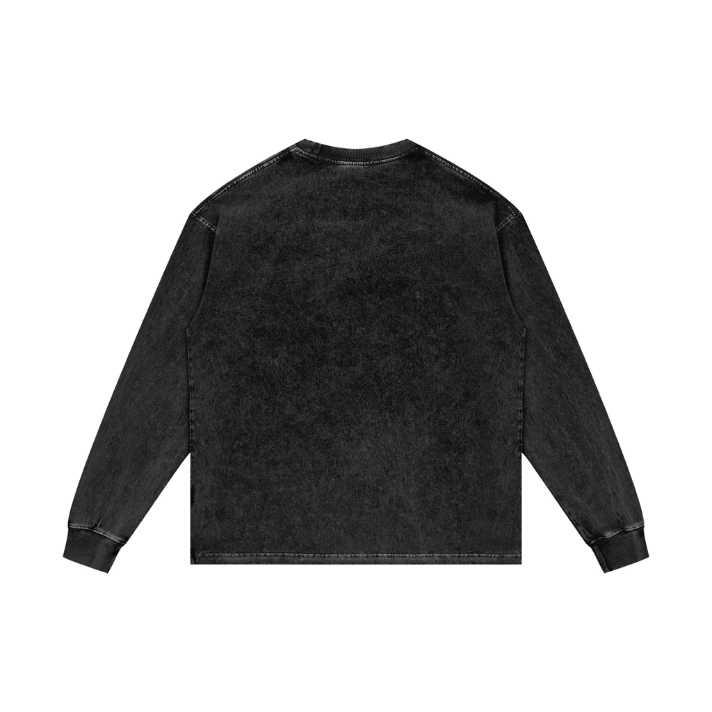 Snow Washed Long Sleeve Syn T-Shirt
