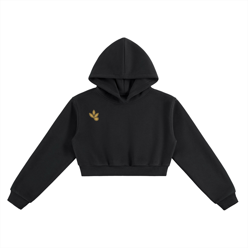 Signature Bosha Cropped Hoodie