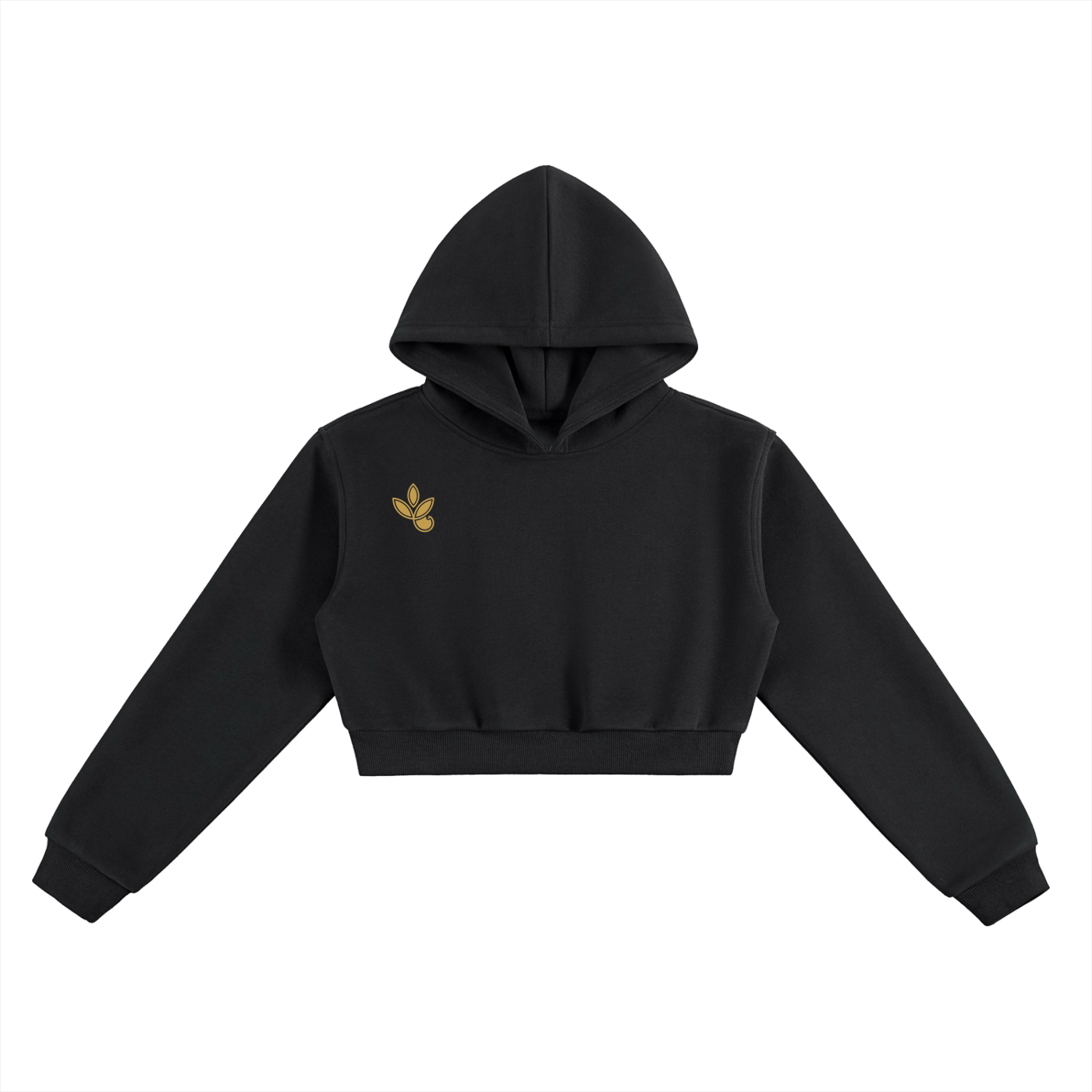 Signature Bosha Cropped Hoodie