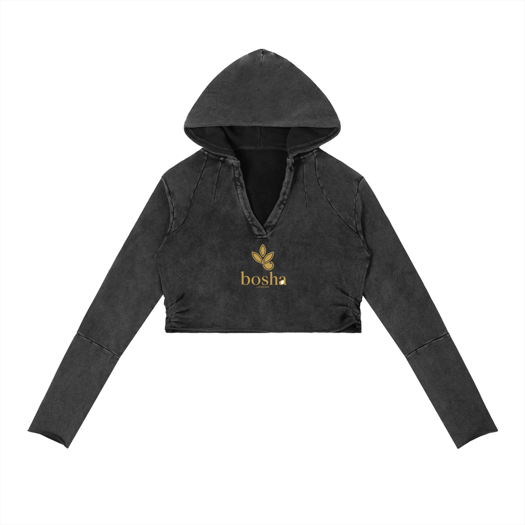 Bosha Raw Edge Hoodie