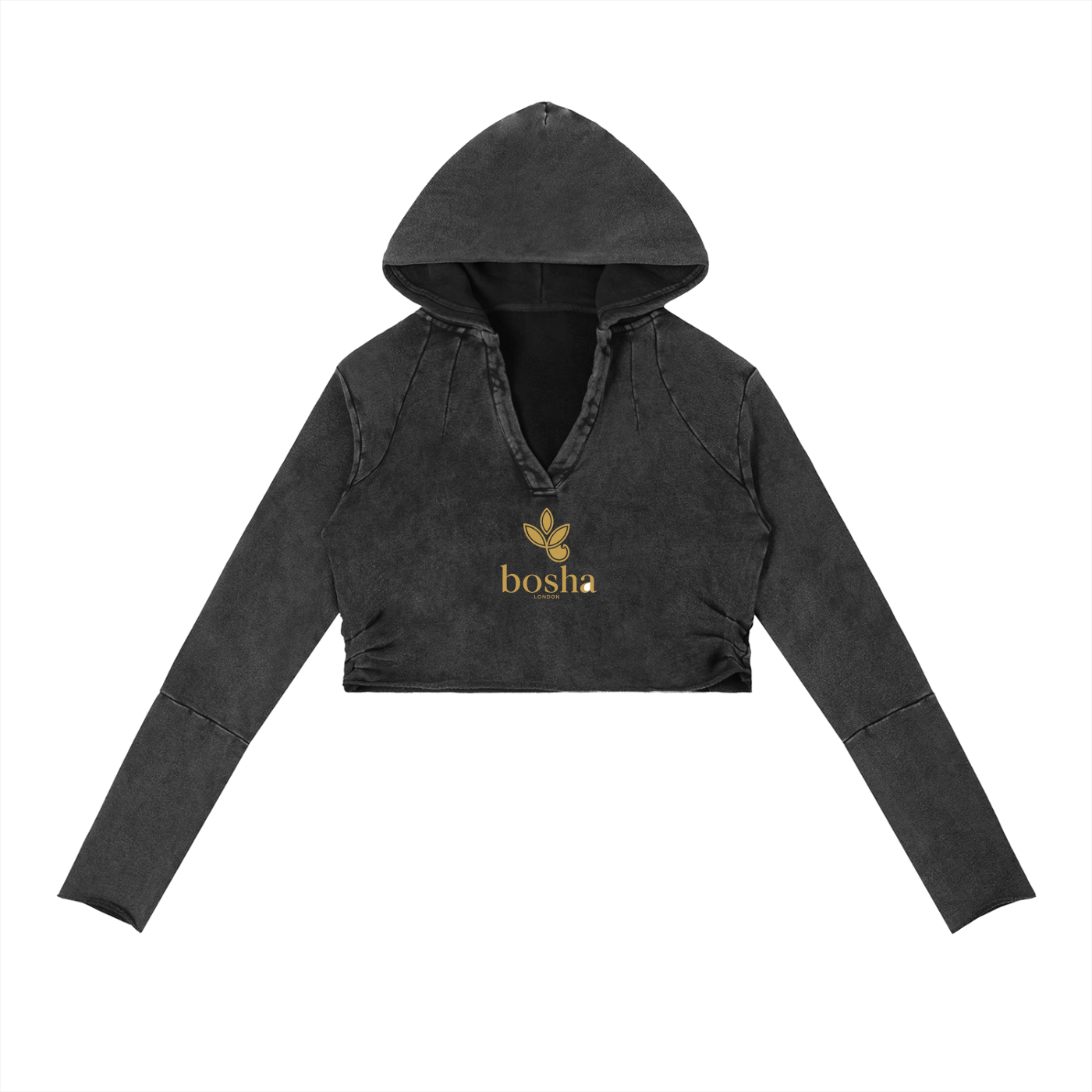 Bosha Raw Edge Hoodie