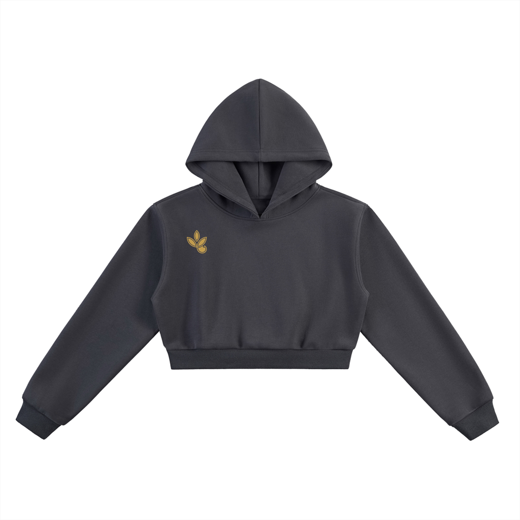 Signature Bosha Cropped Hoodie
