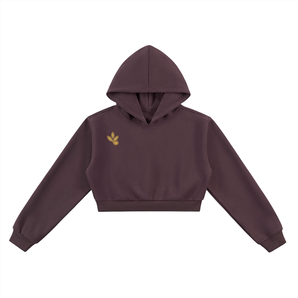 Signature Bosha Cropped Hoodie